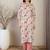 Women Floral Printed Cotton Kurta with Trousers & Dupatta