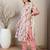 Women Floral Printed Cotton Kurta with Trousers & Dupatta