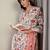 Women Floral Printed Cotton Kurta with Trousers & Dupatta