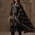 Embroidered Mandarin Collar Thread Work Pure Cotton Kurta With Trousers & Dupatta