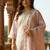 Embroidered V-Neck Thread Work Pure Cotton Straight Kurta With Trousers & Dupatta