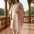 Embroidered V-Neck Thread Work Pure Cotton Straight Kurta With Trousers & Dupatta