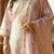 Embroidered V-Neck Thread Work Pure Cotton Straight Kurta With Trousers & Dupatta