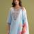 Women Ethnic Motifs Embroidered Thread Work Kurta with Trousers & With Dupatta