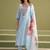 Women Ethnic Motifs Embroidered Thread Work Kurta with Trousers & With Dupatta