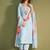 Women Ethnic Motifs Embroidered Thread Work Kurta with Trousers & With Dupatta