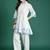 Floral Embroidered Pure Cotton Kurta with Palazzos