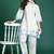 Floral Embroidered Pure Cotton Kurta with Palazzos