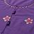 Floral Printed Mirror Work Pure Cotton Kurta With Trousers & Dupatta