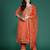 Ethnic Motifs Embroidered Gotta Patti Kurta With Trousers & Dupatta