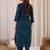 Women Ethnic Motifs Printed Pure Cotton Kurta with Trouser