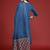 Ethnic Motifs Printed Thread Work Kurta with Trousers & Dupatta