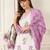 Women Floral Printed Regular Pure Cotton Kurta with Trousers & With Dupatta