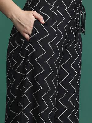 Floral Printed Kurta with Salwar with Sequinned Detail 3