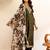 Ethnic Motifs Embroidered Regular Thread Work Kurta with Salwar & With Dupatta