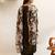 Ethnic Motifs Embroidered Regular Thread Work Kurta with Salwar & With Dupatta