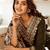Ethnic Motifs Embroidered Regular Thread Work Kurta with Salwar & With Dupatta