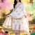 Floral Printed Empire Pure Cotton Kurta with Trousers & With Dupatta