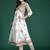 Floral Printed Empire Pure Cotton Kurta with Trousers & With Dupatta