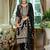 Ethnic Motifs Embroidered V-Neck Thread Work Kurta With Trousers & Dupatta