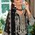 Ethnic Motifs Embroidered V-Neck Thread Work Kurta With Trousers & Dupatta