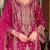 Ethnic Motifs Embroidered Zari Organza Straight Kurta & Trousers With Dupatta
