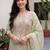 Women Ethnic Motifs Embroidered Regular Sequinned Kurta with Trousers & With Dupatta