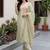 Women Ethnic Motifs Embroidered Regular Sequinned Kurta with Trousers & With Dupatta