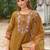 Adults-Women Woven Design Embroidered Kurta with Trousers & Dupatta