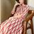 Women Ethnic Motifs Printed Pleated Pure Cotton Kurta with Trousers