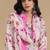 Women Floral Printed Regular Thread Work Pure Cotton Kurta with Trousers & With Dupatta