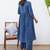 Women Ethnic Motifs Printed Empire Pure Cotton Kurta with Trousers