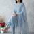 Women Ethnic Motifs Embroidered Regular Sequinned Kurta with Trousers & With Dupatta