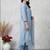 Women Ethnic Motifs Embroidered Regular Sequinned Kurta with Trousers & With Dupatta
