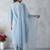 Women Ethnic Motifs Embroidered Regular Sequinned Kurta with Trousers & With Dupatta