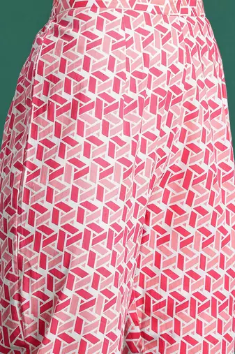 Floral Printed Pure Cotton Kurta with Trousers & Dupatta