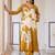 Floral Printed V-Neck A-Line Kurta With Salwar