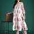 Women Floral Printed Empire Pure Cotton Kurta with Trousers