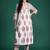 Women Floral Printed Empire Pure Cotton Kurta with Trousers