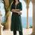 Women Regular Thread Work Liva Kurta with Trousers