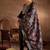 Floral Embroidered Thread Work Straight Kurta With Trousers And Dupatta