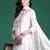Embroidered Thread Work Pure Cotton Kurta With Trousers & Dupatta