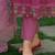 Floral Embroidered Pure Cotton Anarkali Kurta With Trousers And Dupatta