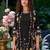 Women Floral Embroidered Regular Beads and Stones Kurta with Palazzos
