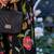 Women Floral Embroidered Regular Beads and Stones Kurta with Palazzos