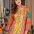 Women Ethnic Motifs Printed Regular Mirror Work Kurta with Palazzos & With Dupatta