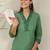 Ethnic Motifs Embroidered Thread Work Pure Cotton Kurta With Trousers