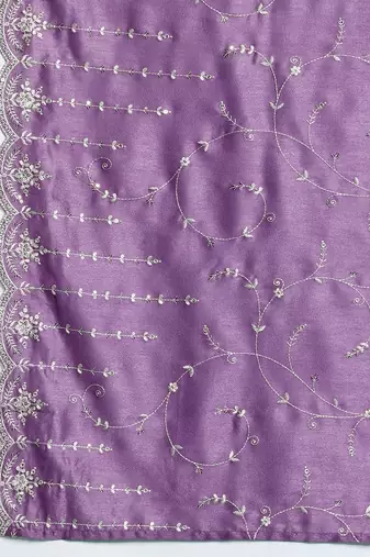 Ethnic Motifs Embroidered Kurta with Trousers & Dupatta