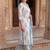 Women Floral Printed Regular Sequinned Pure Cotton Kurta with Trousers & With Dupatta