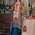 Women Ethnic Motifs Printed Regular Mirror Work Kurta with Palazzos & With Dupatta
